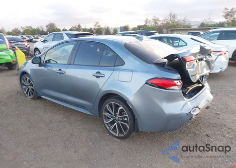 2021 Toyota Corolla Se из США, поврежденный, VIN JTDS4MCE2MJ080610